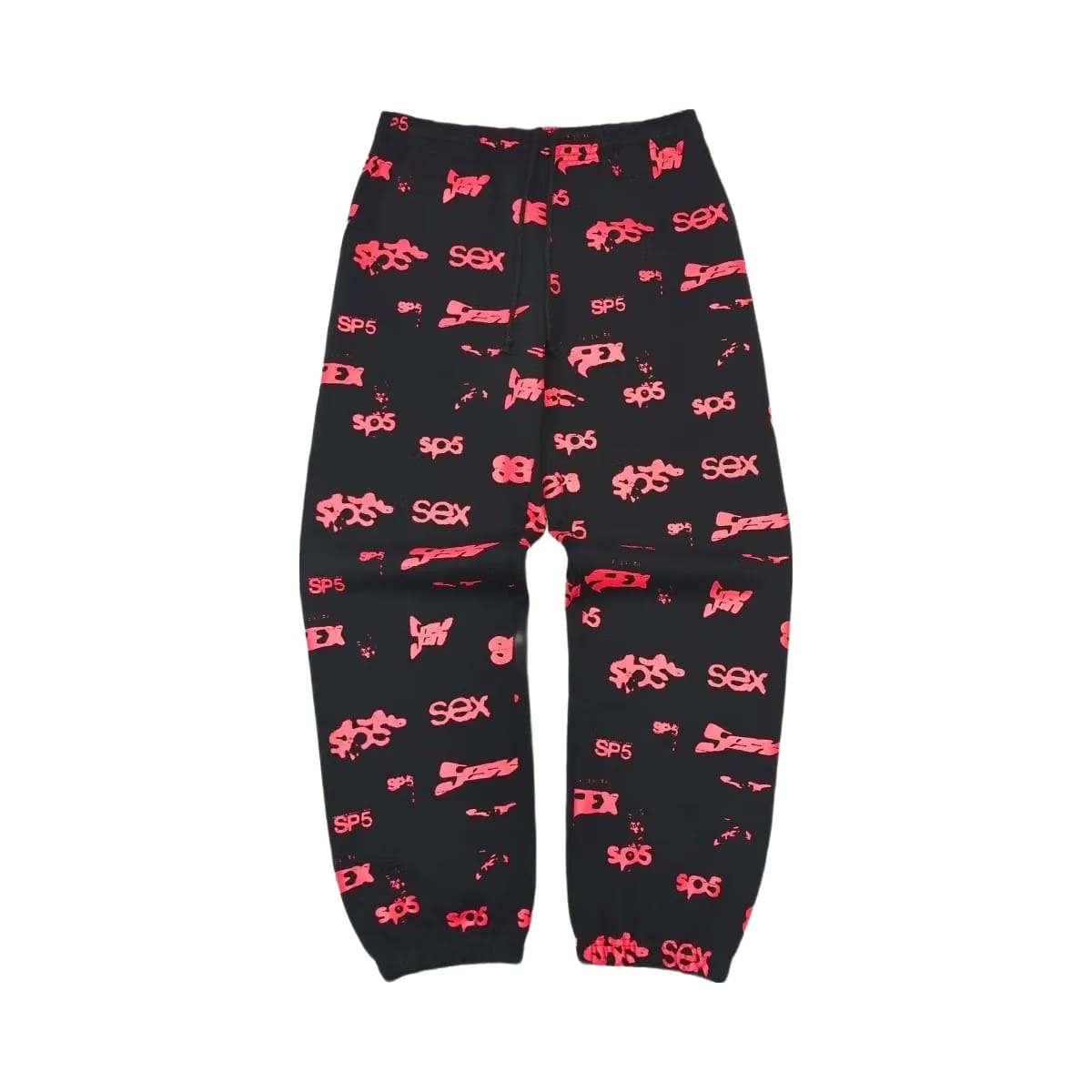 SP5DER Sex Aop Sweatpant Black