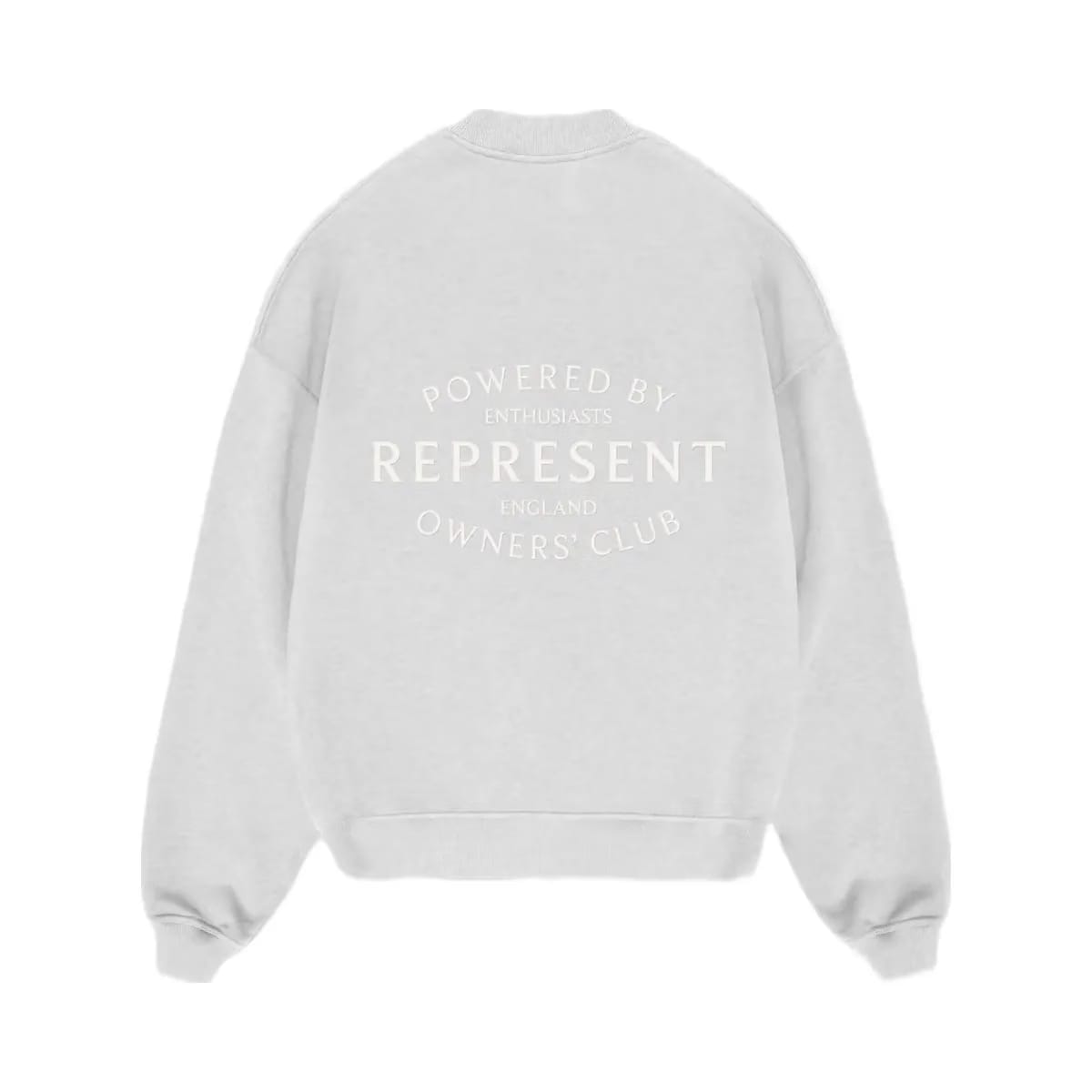 Represent Owners Club Stamp Sweater Ash Grey