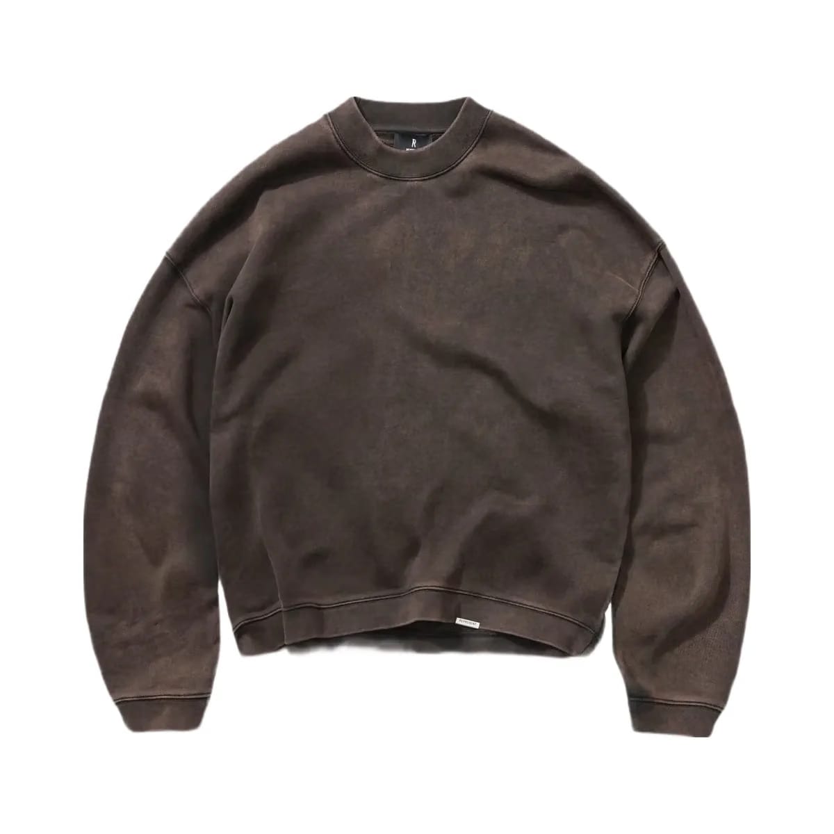 Represent Initial Boxy Sweater Coffee