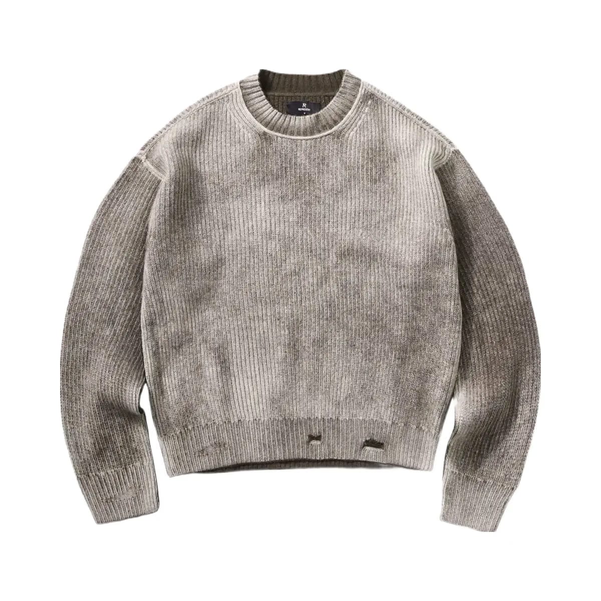Represent Reversible Fade Out Sweater Nero