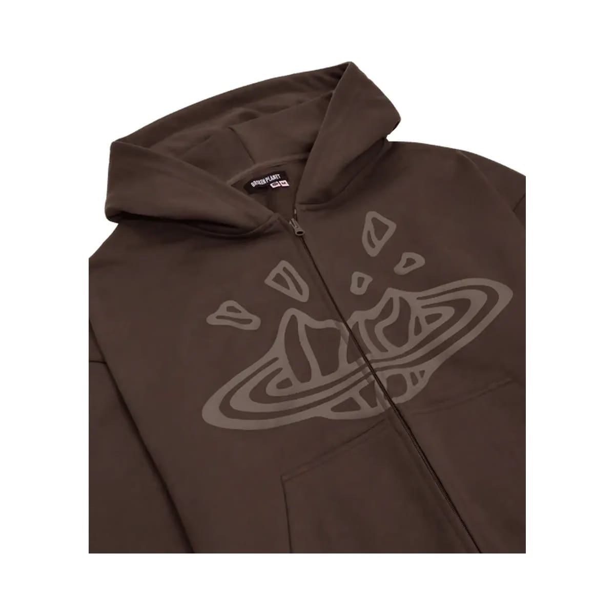 Broken Planet Zip Up Hoodie