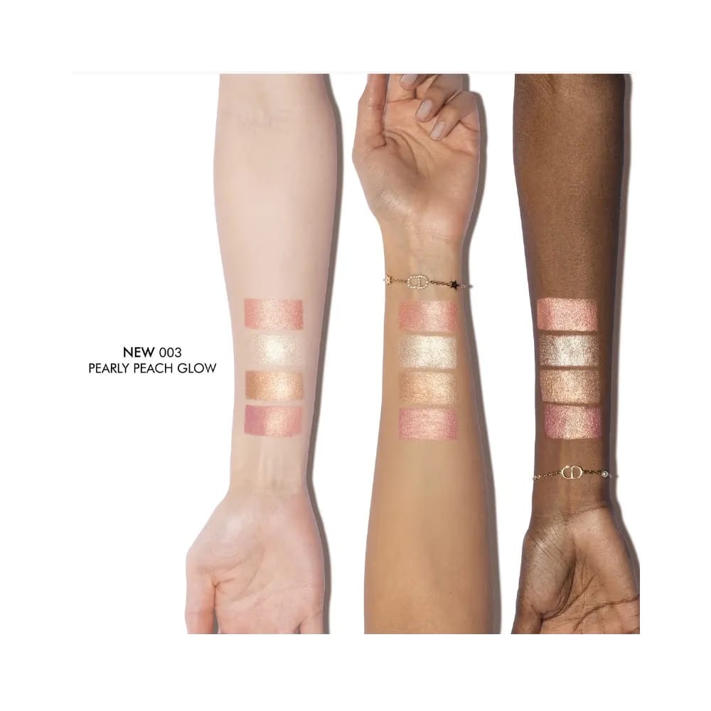 Dior Backstage Glow Maximizer Palette 005 Sunlit Amber Glow