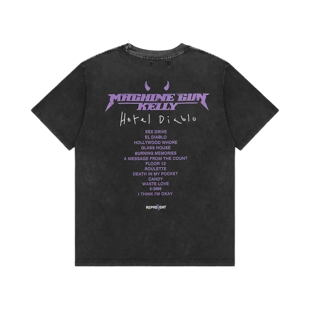 Represent Cobra T-Shirt Black/Purple