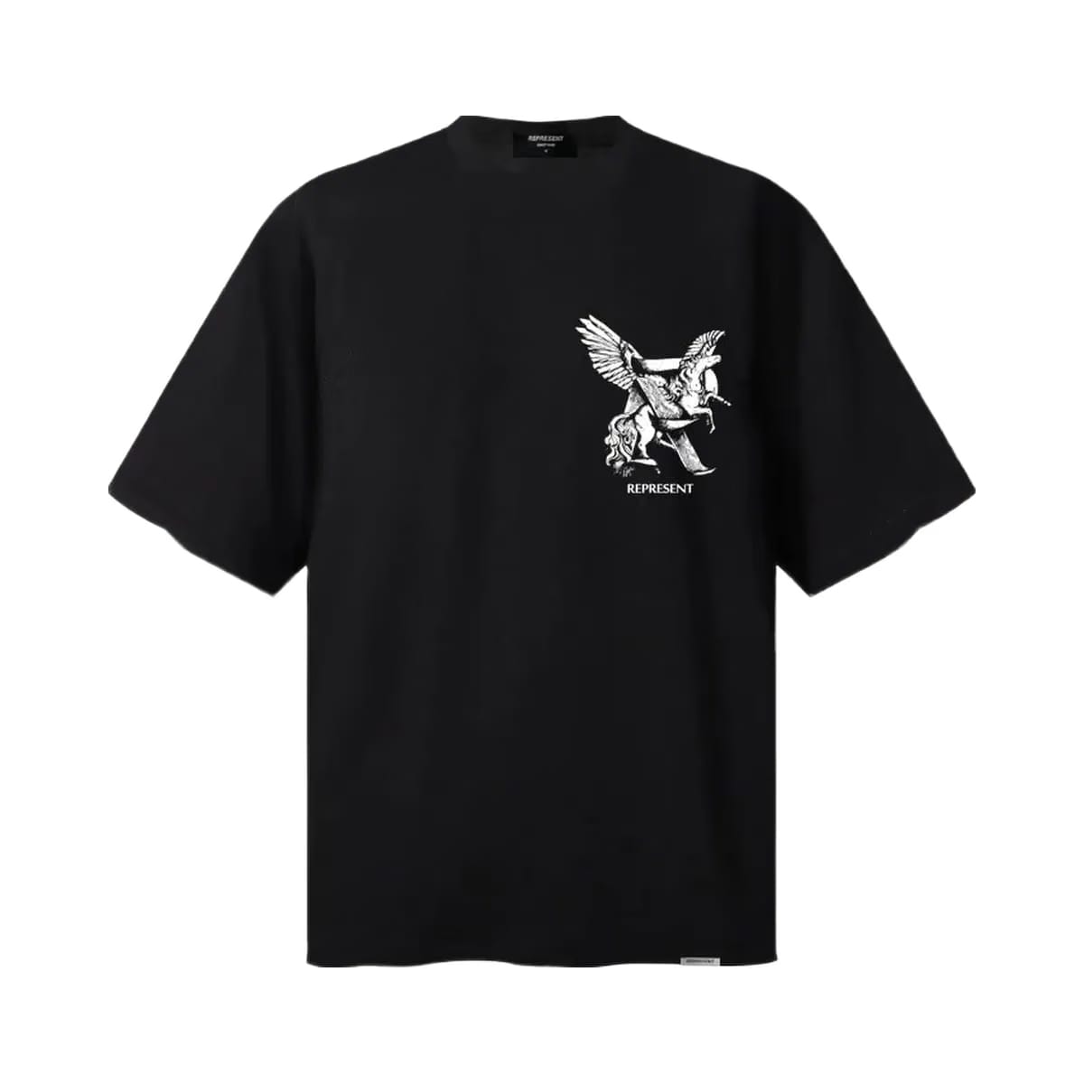 Represent Elegance In Motion T-Shirt Black/White