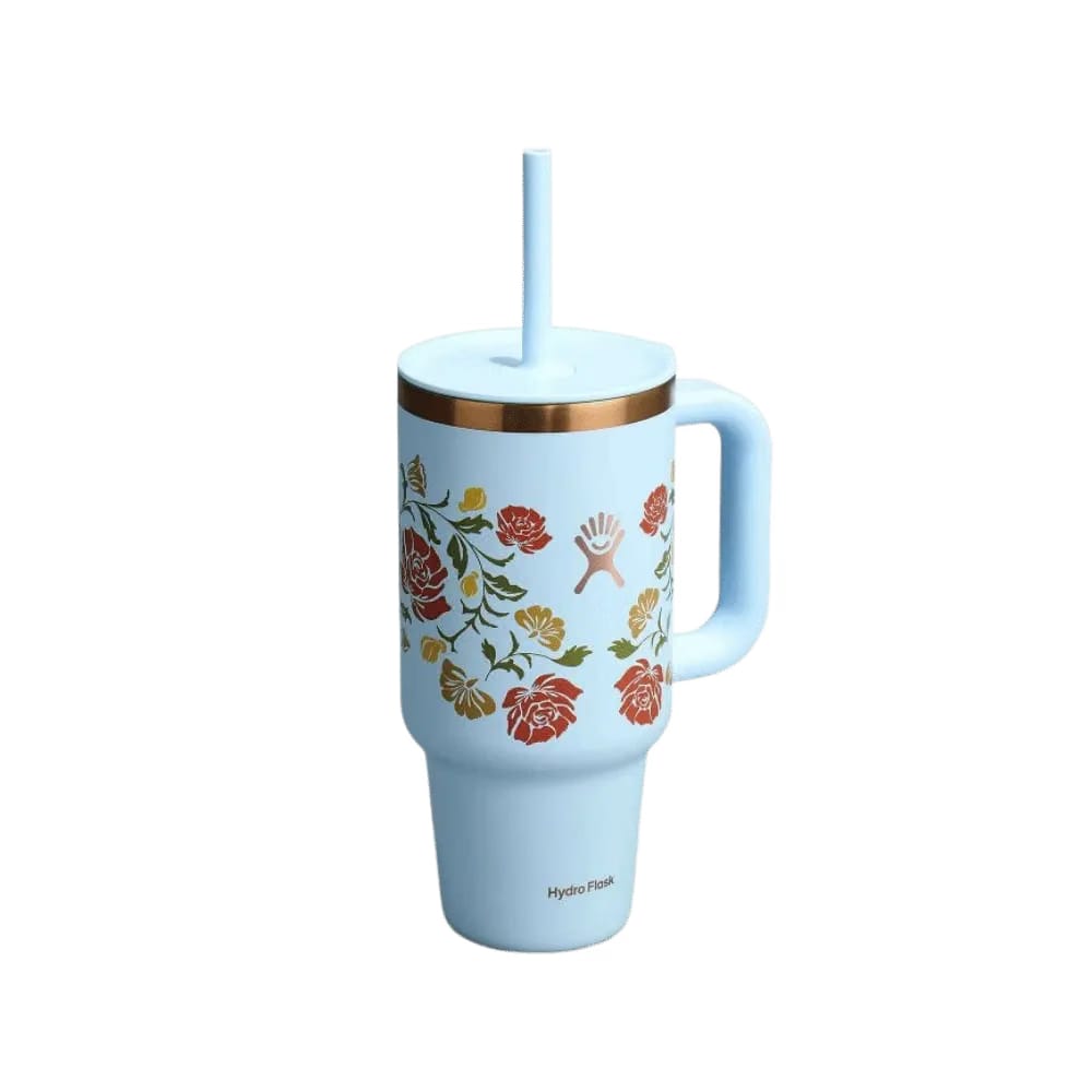 Hydro Flask 32 oz Travel Western Light Blue
