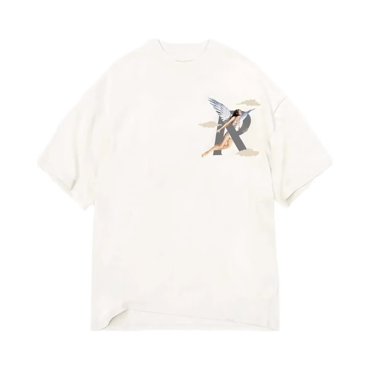 Represent Storms In Heaven T-Shirt Flat White/Grey