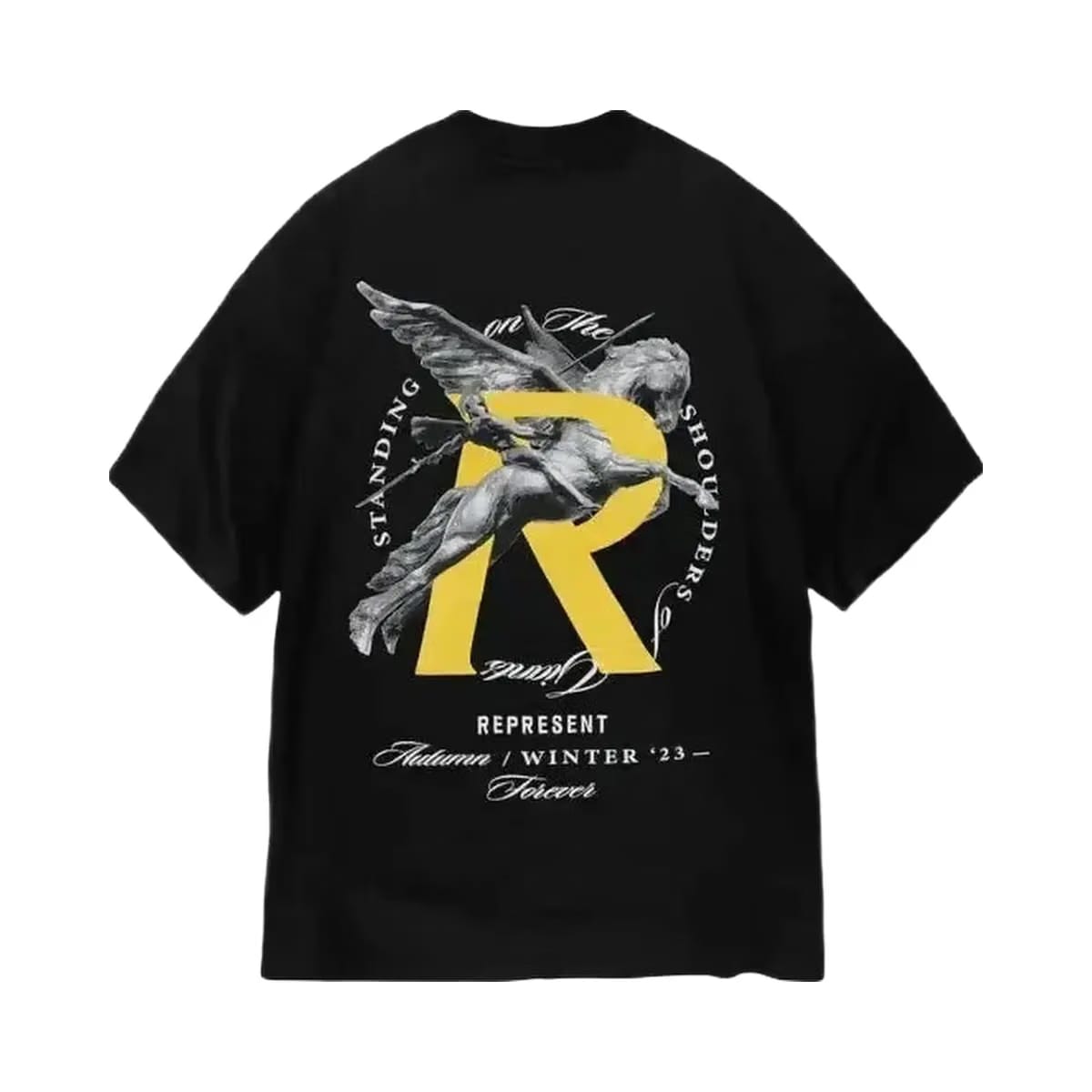 Represent Giants T-Shirt Jet Black/Black