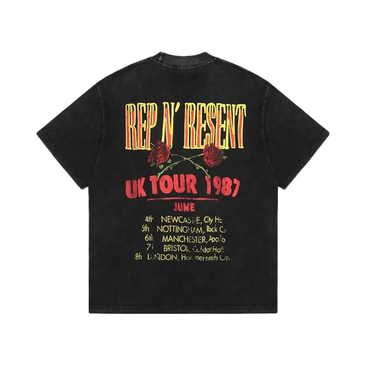 Represent Skull T-Shirt Black