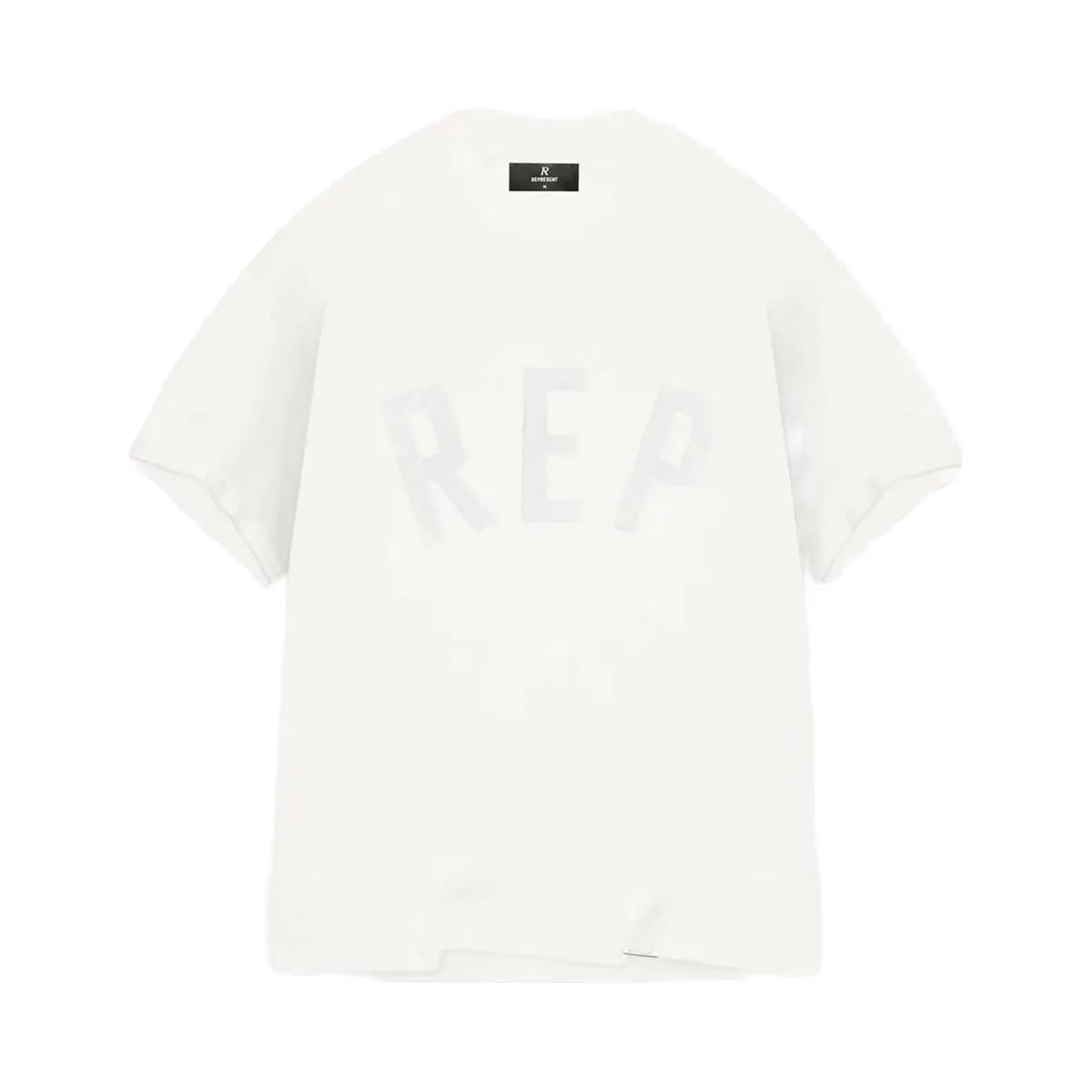 Represent Rep Applique T-Shirt Flat White