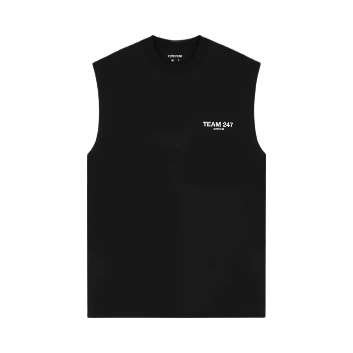 Represent Team 247 Oversized Tank Jet Black