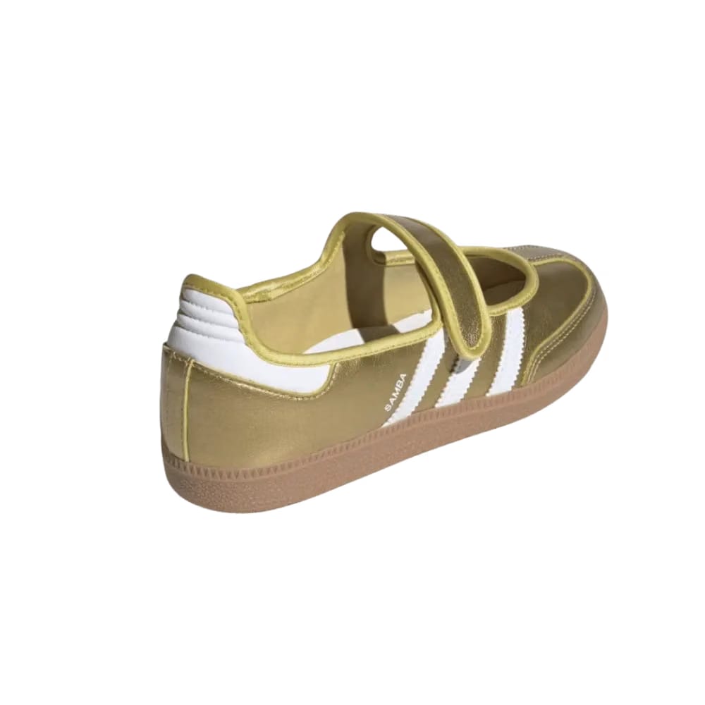 Adidas Samba Jane Shoes Gold Metallic