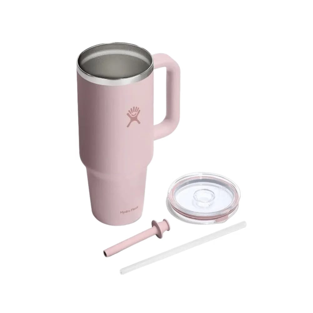 Hydro Flask 40 OZ Travel Tumbler Trillium-Clear