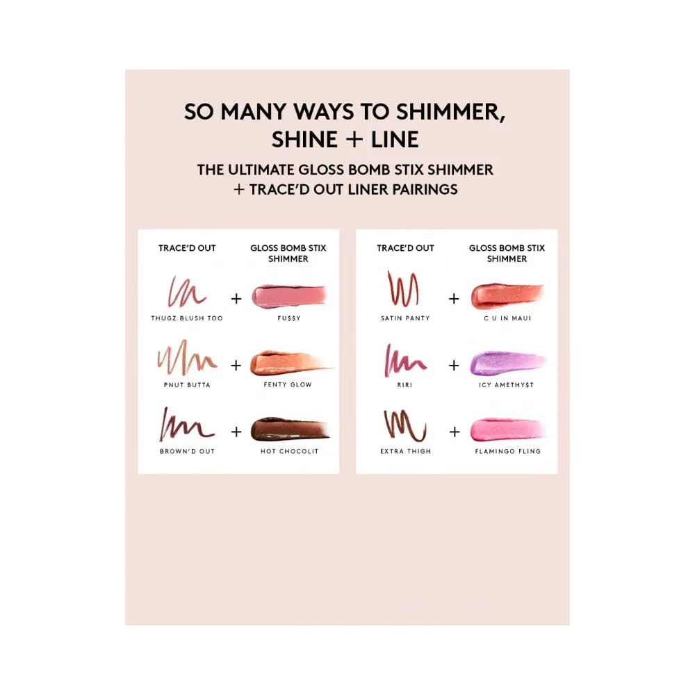 Fenty Gloss Bomb Stix High-Shine Gloss Stick Shimmering C U In Maui