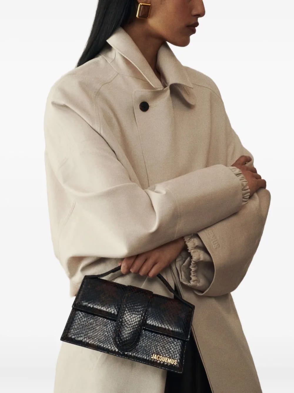 La Casa leather flap tote bag