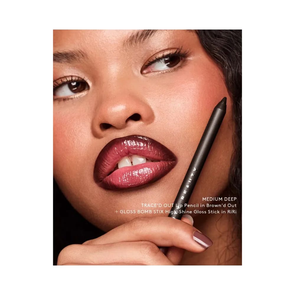 Fenty Trace'd Out Longwear Waterproof Pencil Lip Liner Brown'd Out