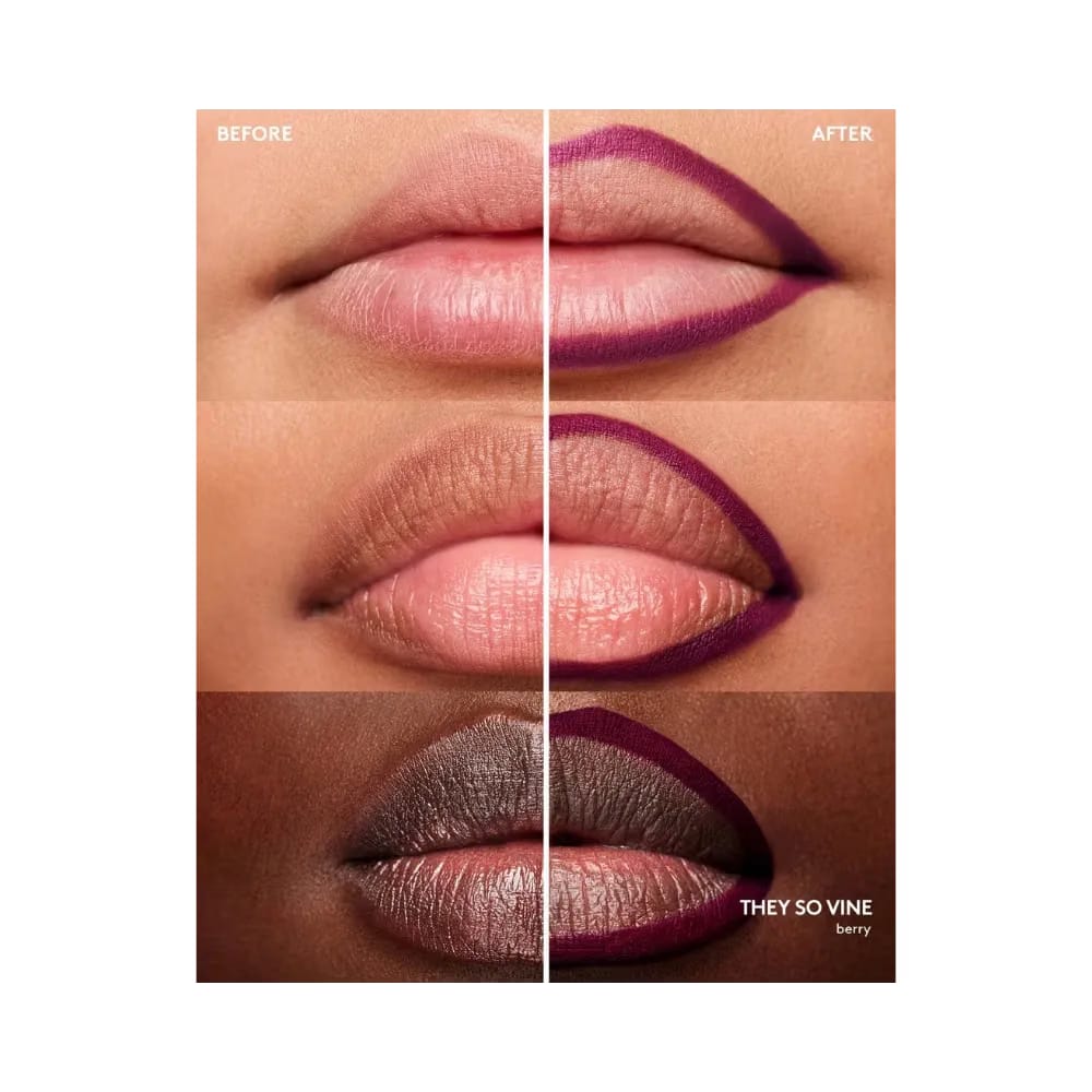 Fenty Trace'd Out Longwear Waterproof Pencil Lip Liner They So Vine