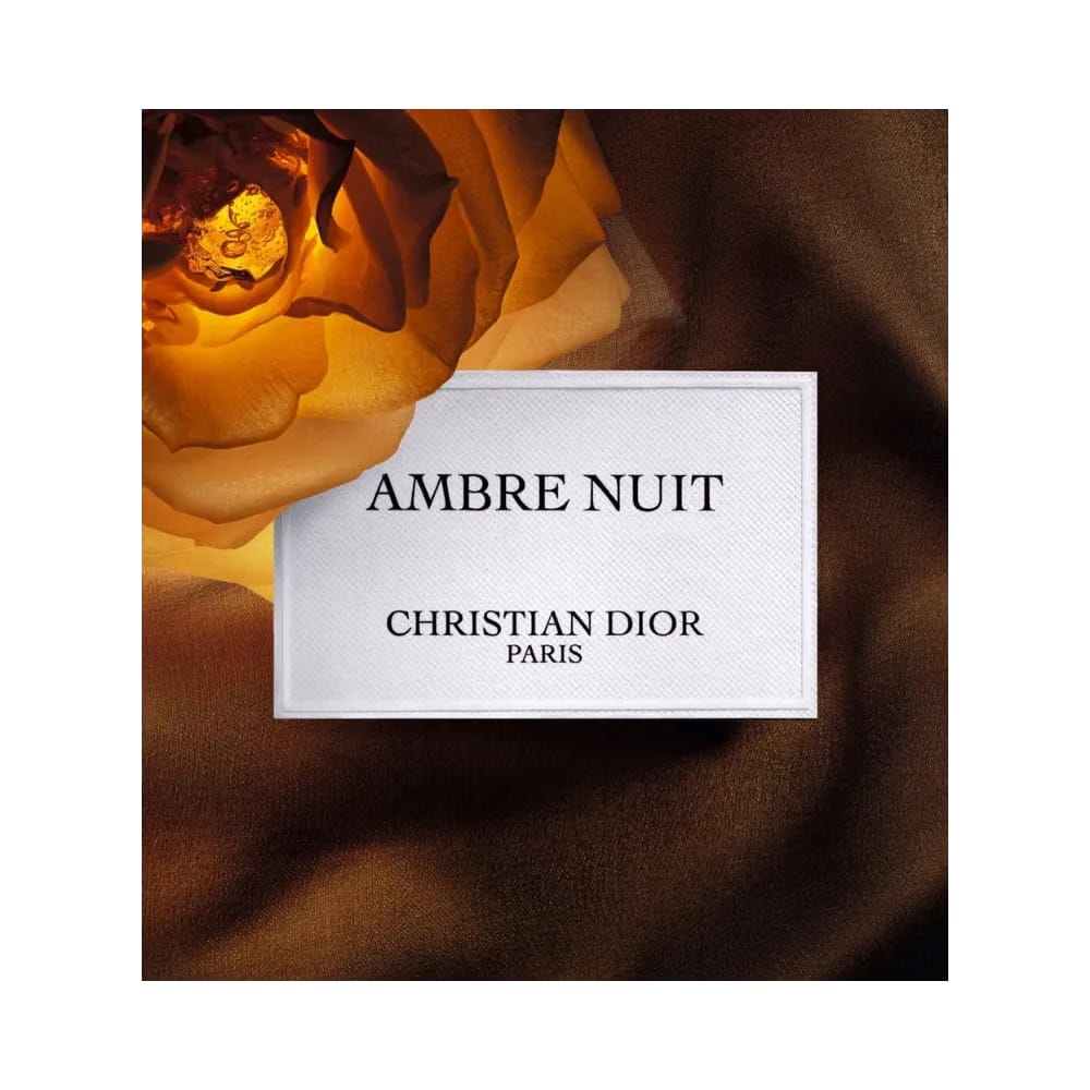 Dior Ambre Nuit Eau De Parfum - Amber And Floral Notes