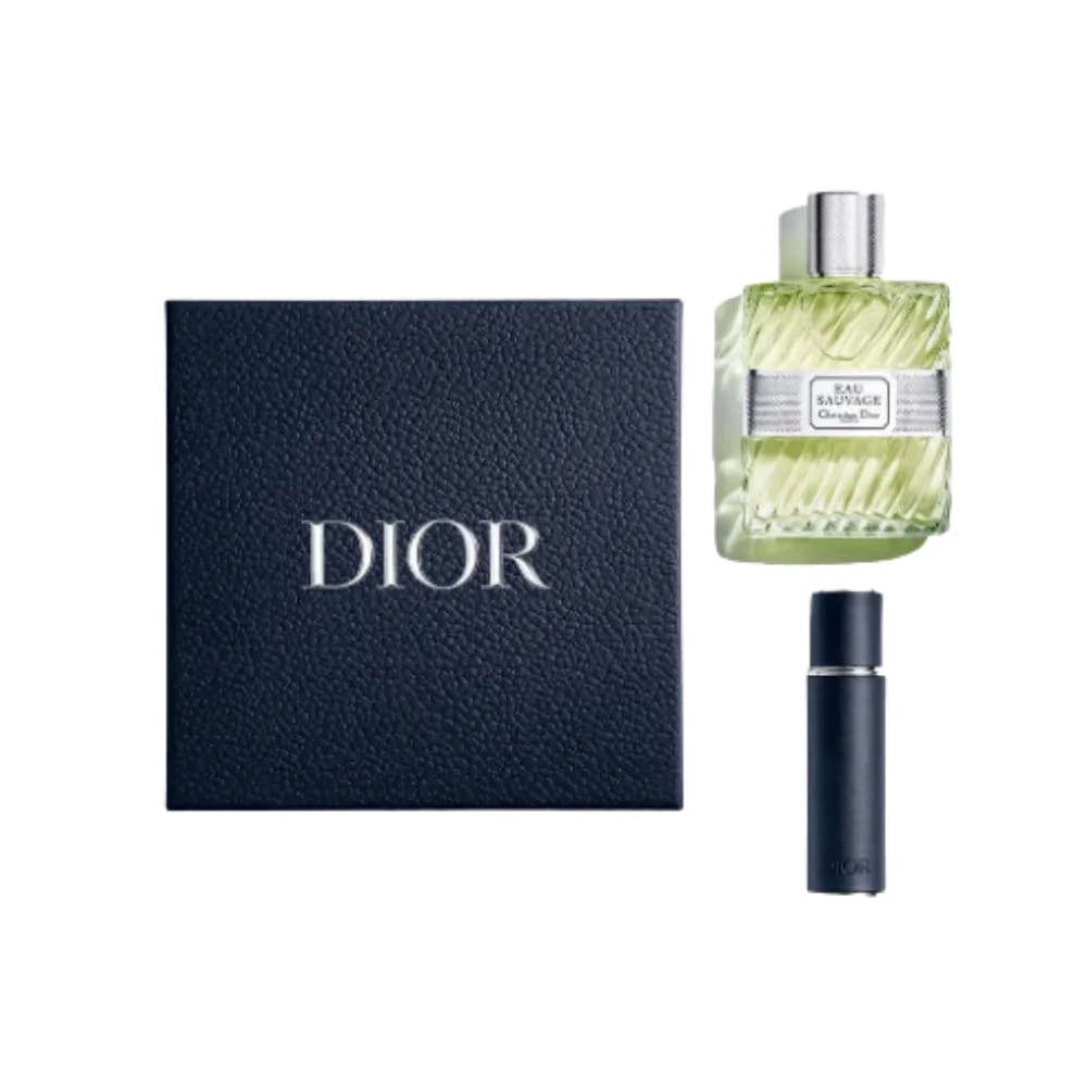 Eau Dior Sauvage Gift Set - Limited Edition Eau De Toilette And Travel Spray