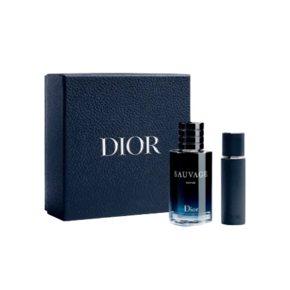 Dior Sauvage Parfum Gift Set - Limited Edition Parfum And Travel Spray