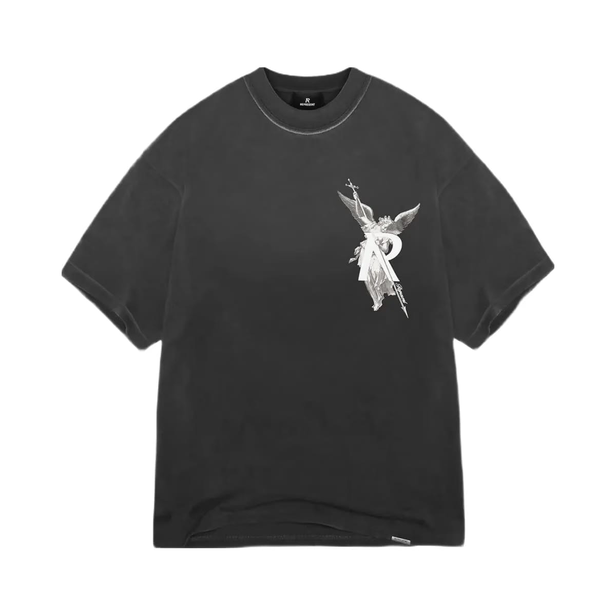 Represent Archangel T-Shirt Stained Black