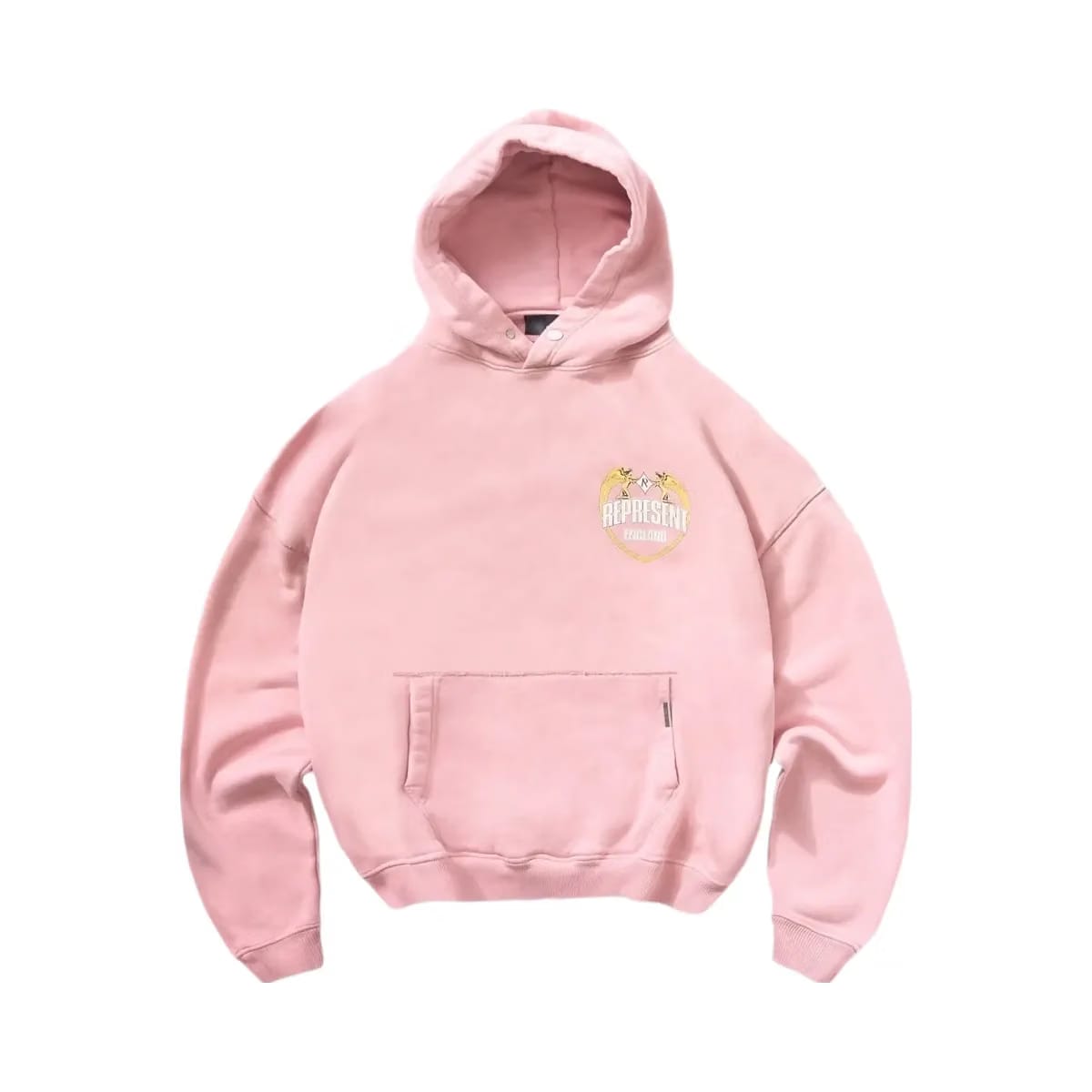 Represent Angel Border Hoodie Quartz