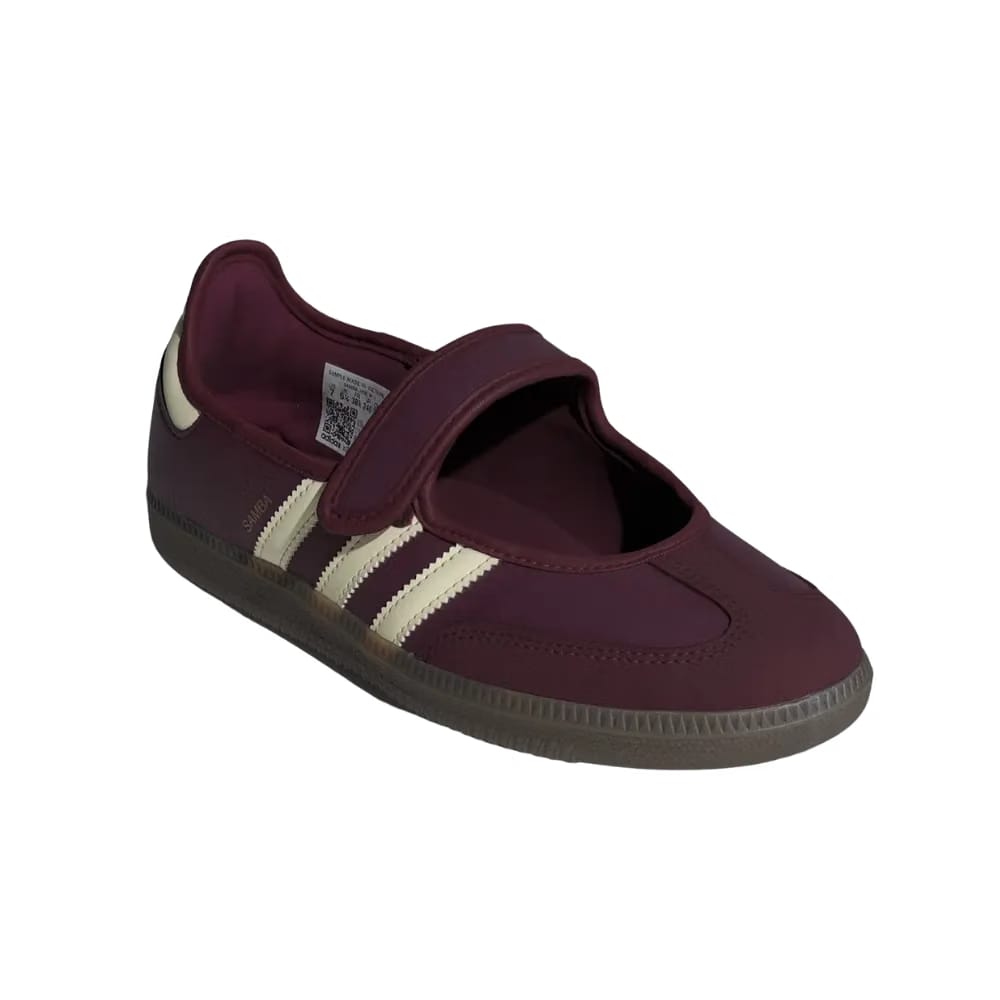 Adidas Samba Mary Jane 'Maroon Cream White Gold Metallic'