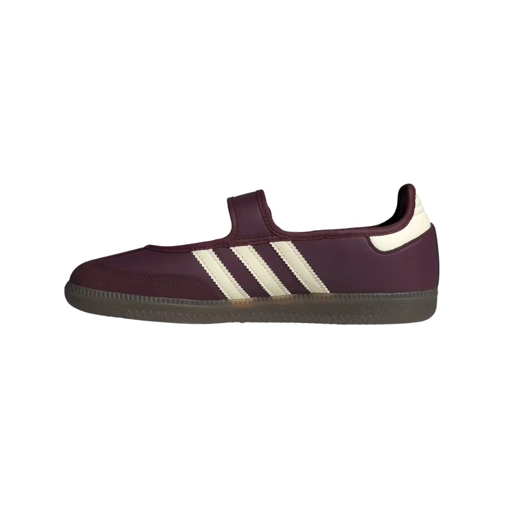 Adidas Samba Mary Jane 'Maroon Cream White Gold Metallic'