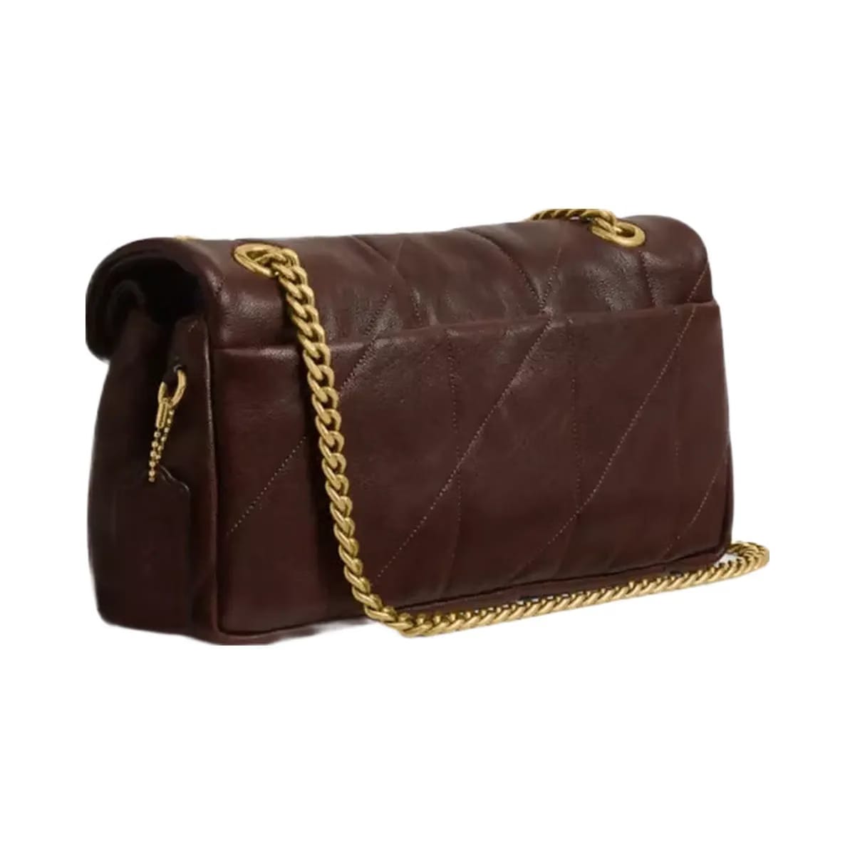 Coach Tabby Shoulder Bag 26 With Quilting in Brass Maple