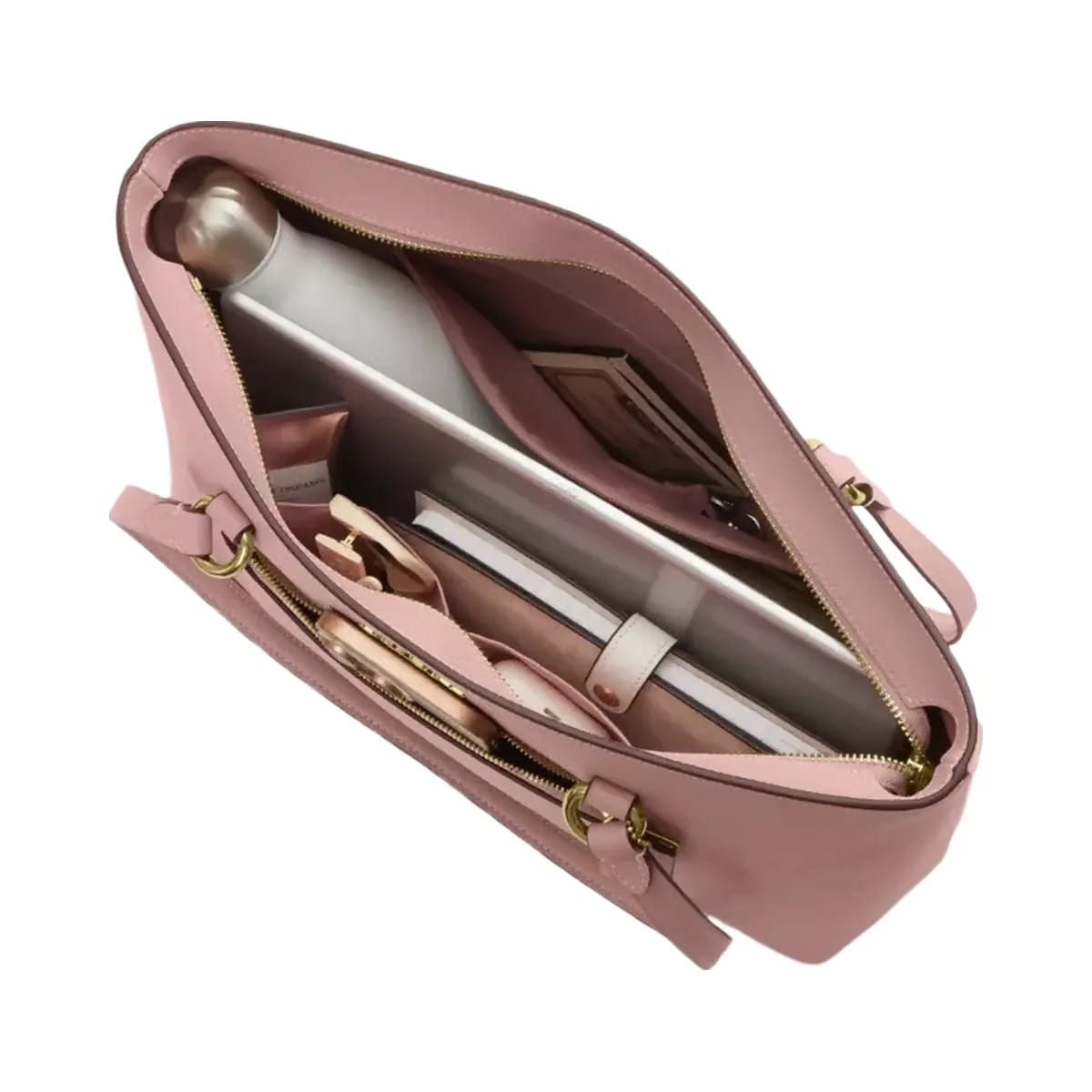 Coach Station Tote Bag in Gold Carnation
