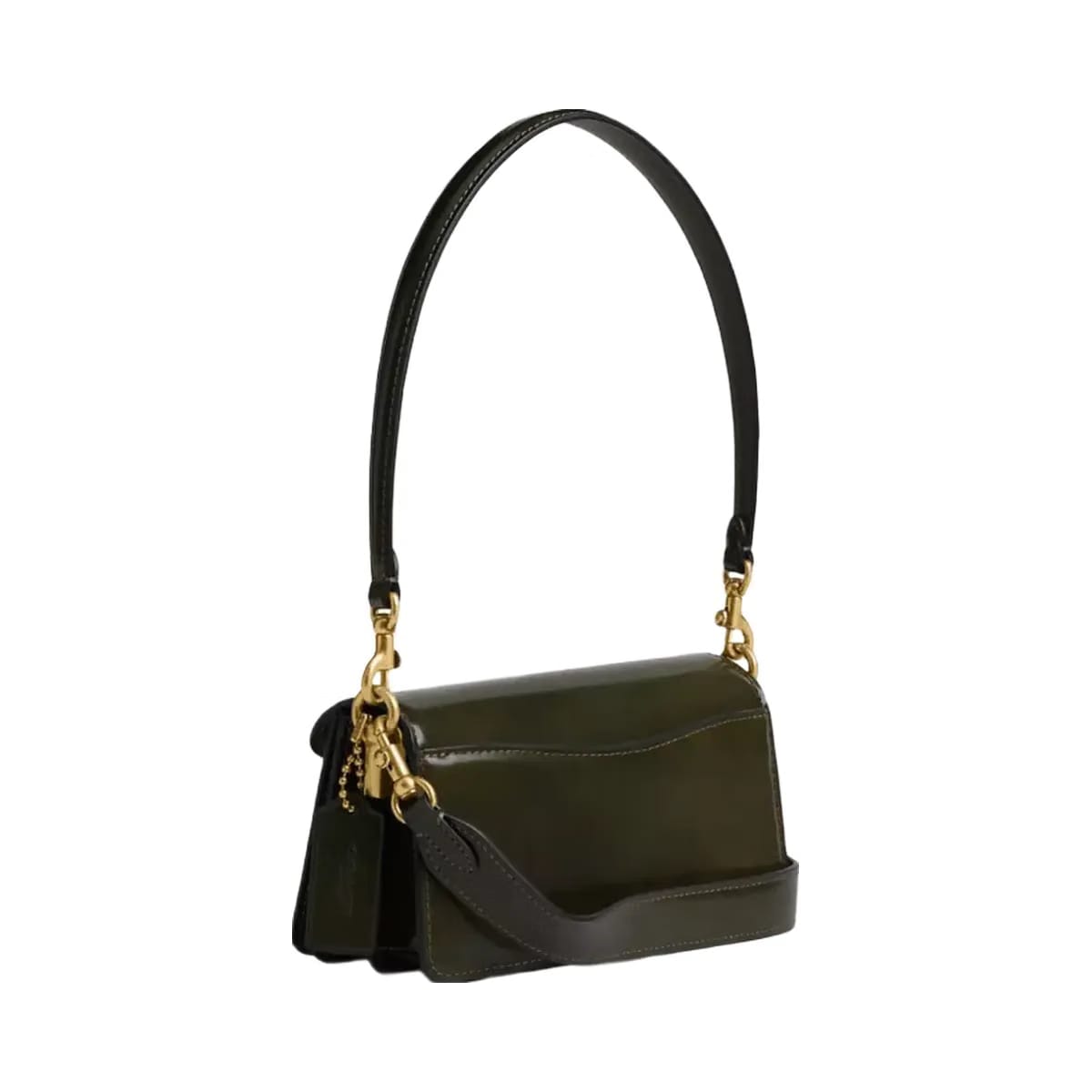 Coach Tabby Shoulder Bag 20 in Brass Olive