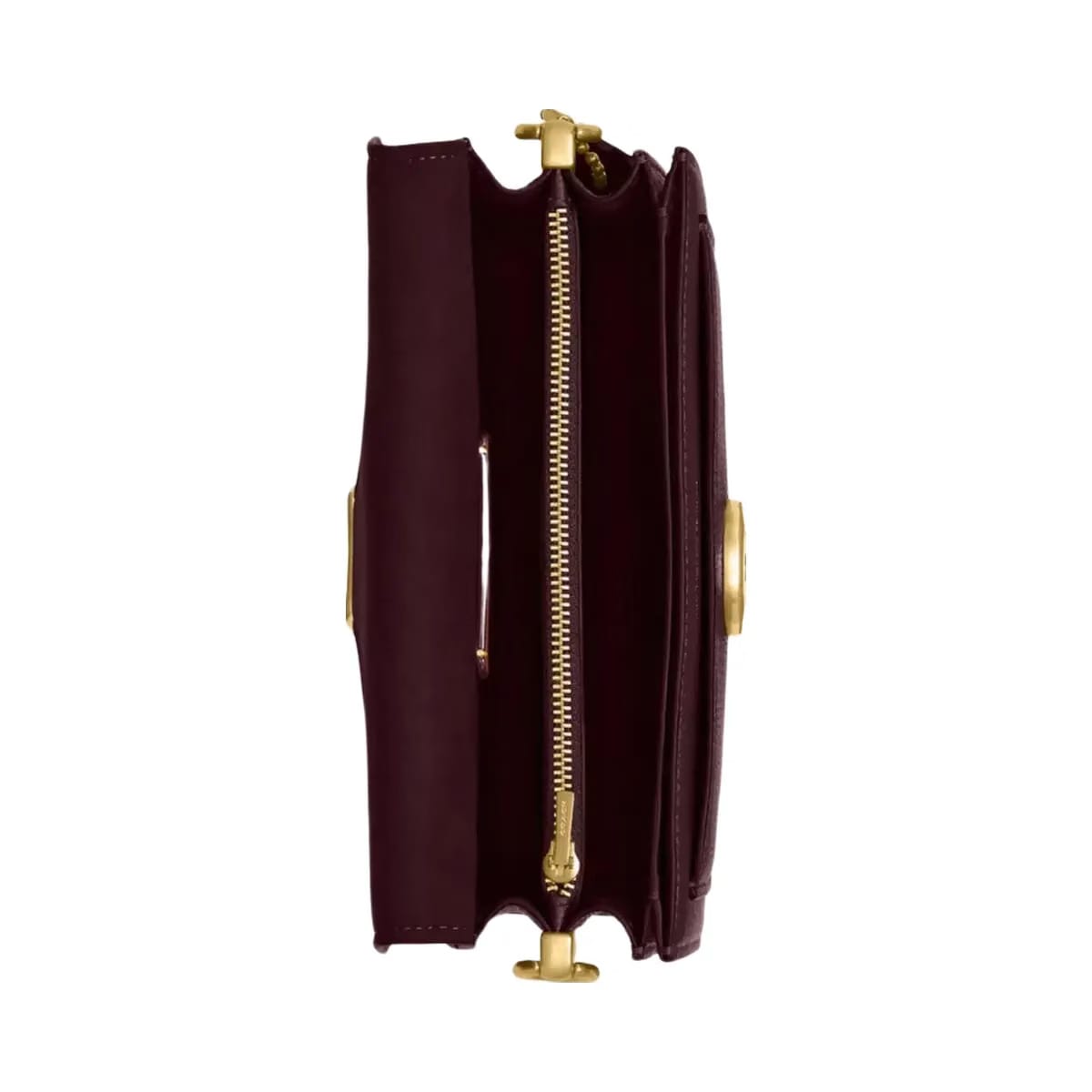 Coach Tabby Shoulder Bag 20 in Brass Merlot
