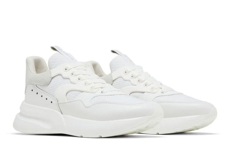 Alexander McQueen Oversized Runner White Ivory