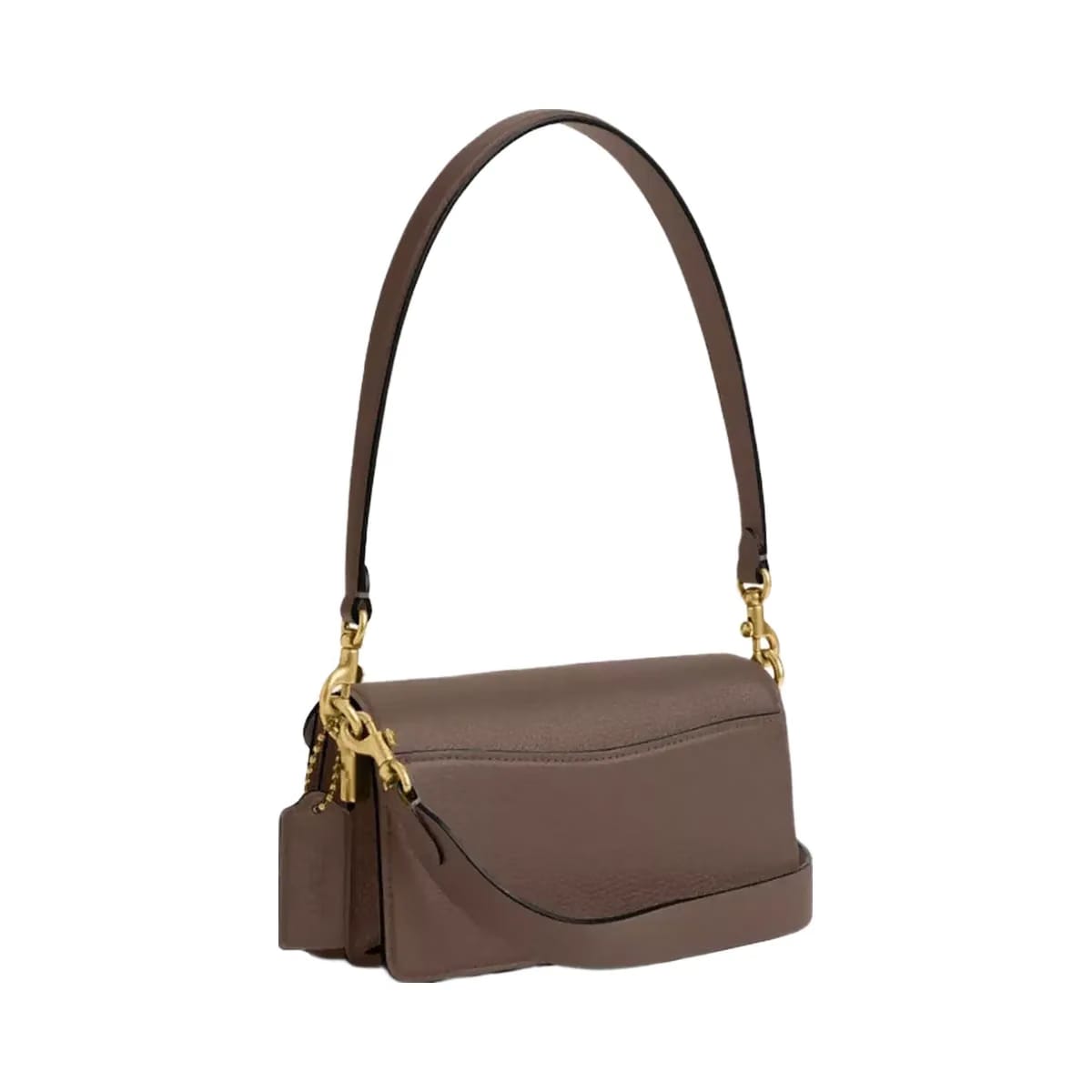 Coach Tabby Shoulder Bag 20 in Brass Dark Stone