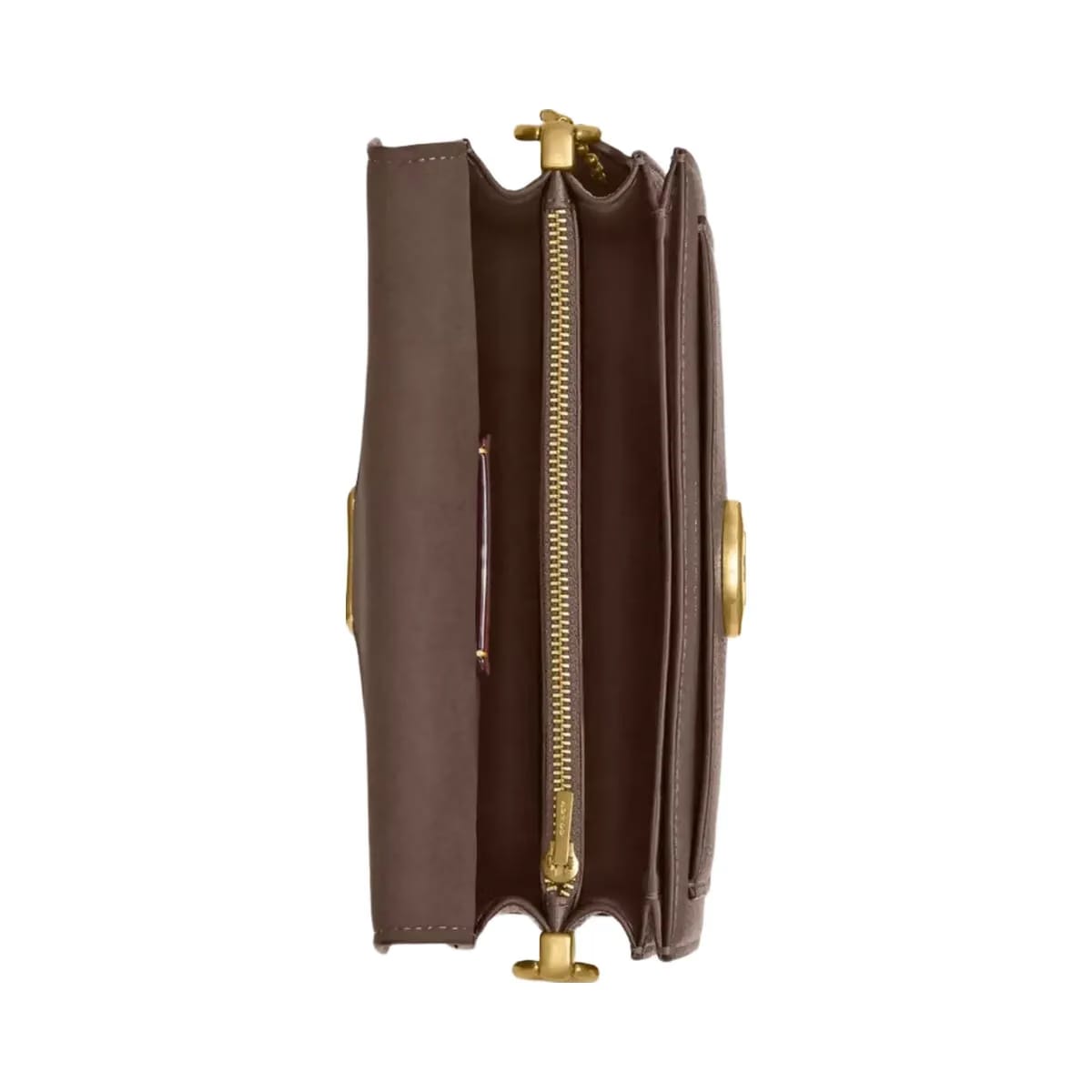 Coach Tabby Shoulder Bag 20 in Brass Dark Stone