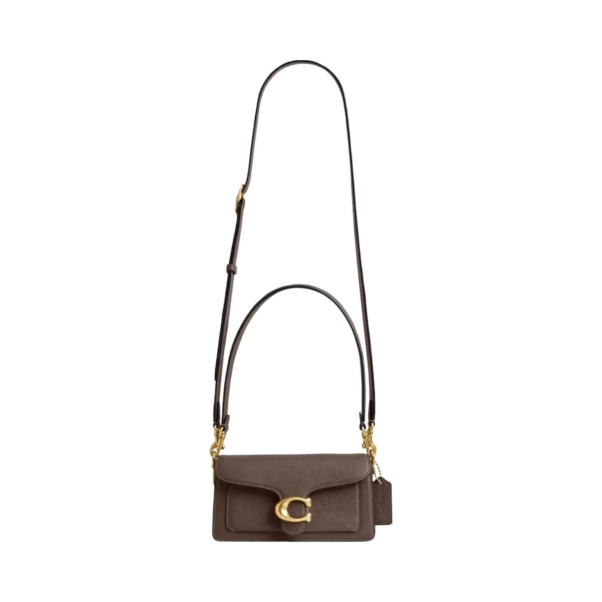Coach Tabby Shoulder Bag 20 in Brass Dark Stone