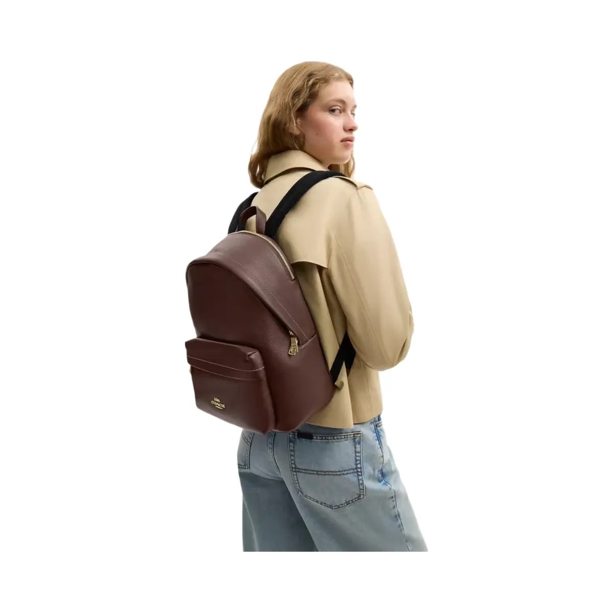 Coach Taylor Small Backpack in Gold Maple