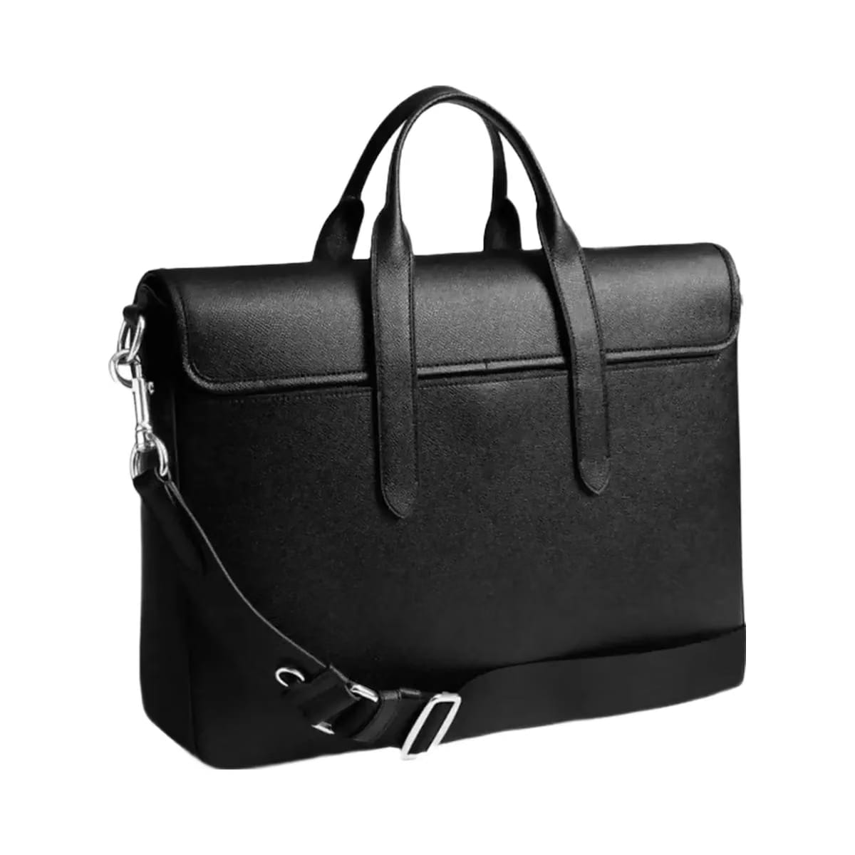 Coach Sullivan Portfolio Brief in Silver Black