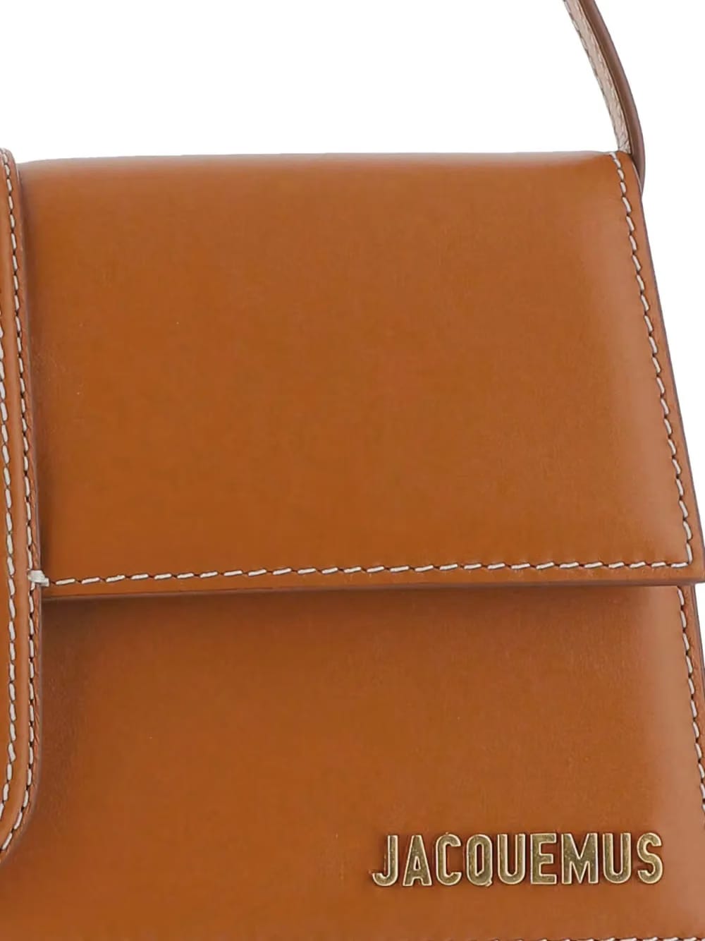 The Long Bambino leather flap-closure shoulder bag