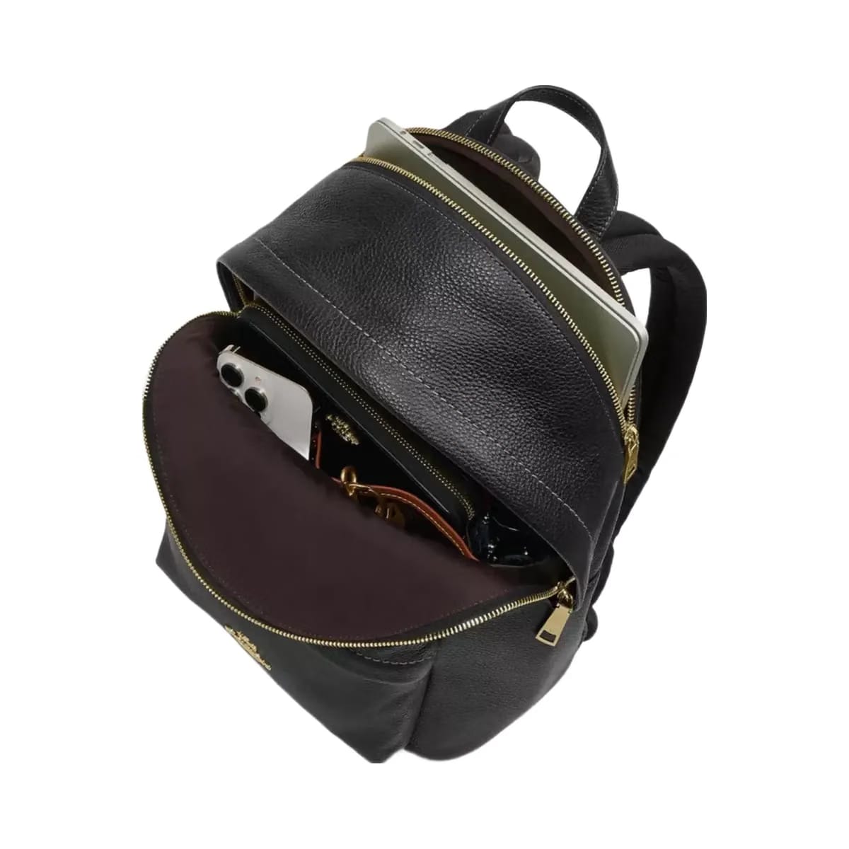Coach Taylor Small Backpack in Gold Black