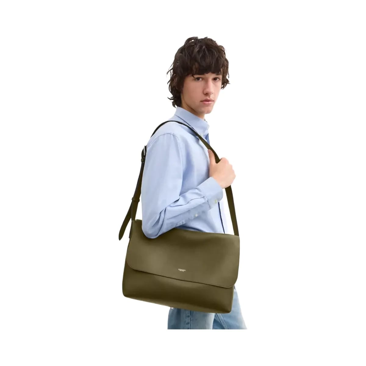 Coach Ludlow Messenger Bag in Olive