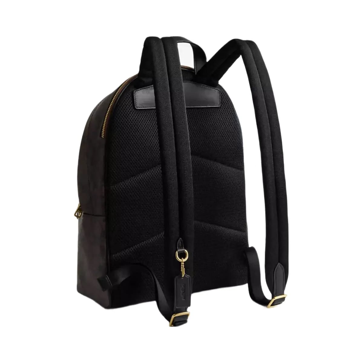 Coach Taylor Small Backpack In Signature Canvas in Gold Walnut Black