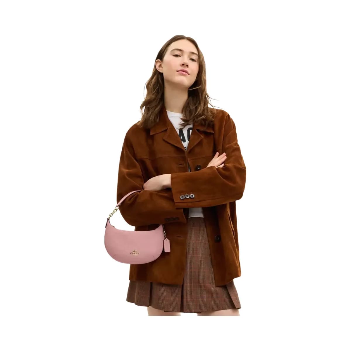 Coach Mini Payton Bag in Gold Pink Petal