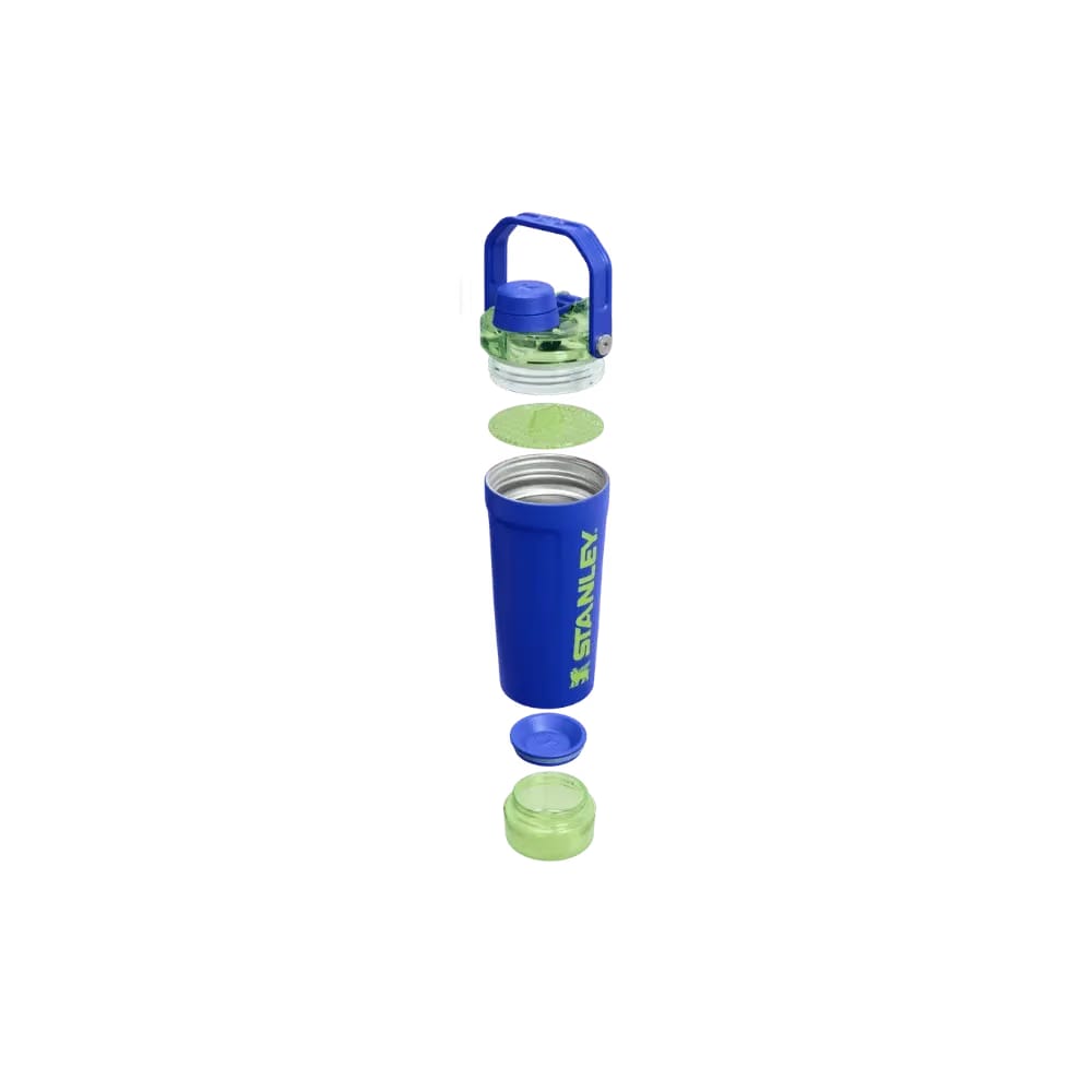 Stanley The Vitalize™ Shaker Bottle 20 OZ Cobalt Chartreuse