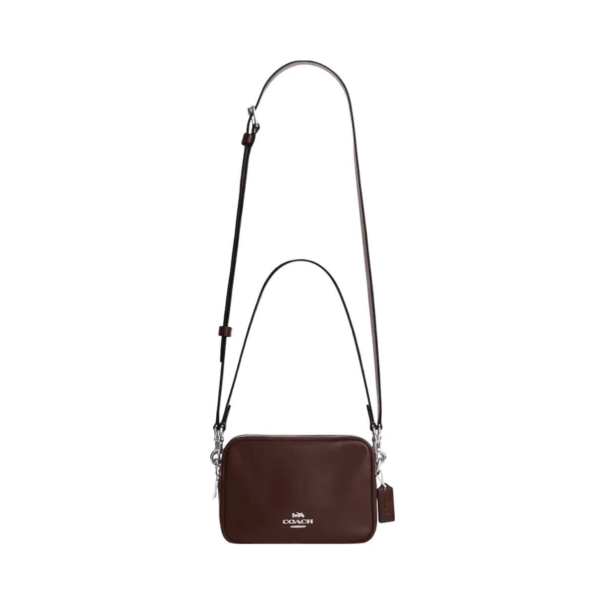 Coach Mini Carey Crossbody Bag in Silver Maple