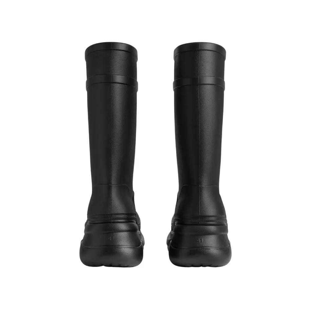 Balenciaga Crocs Boot In Black