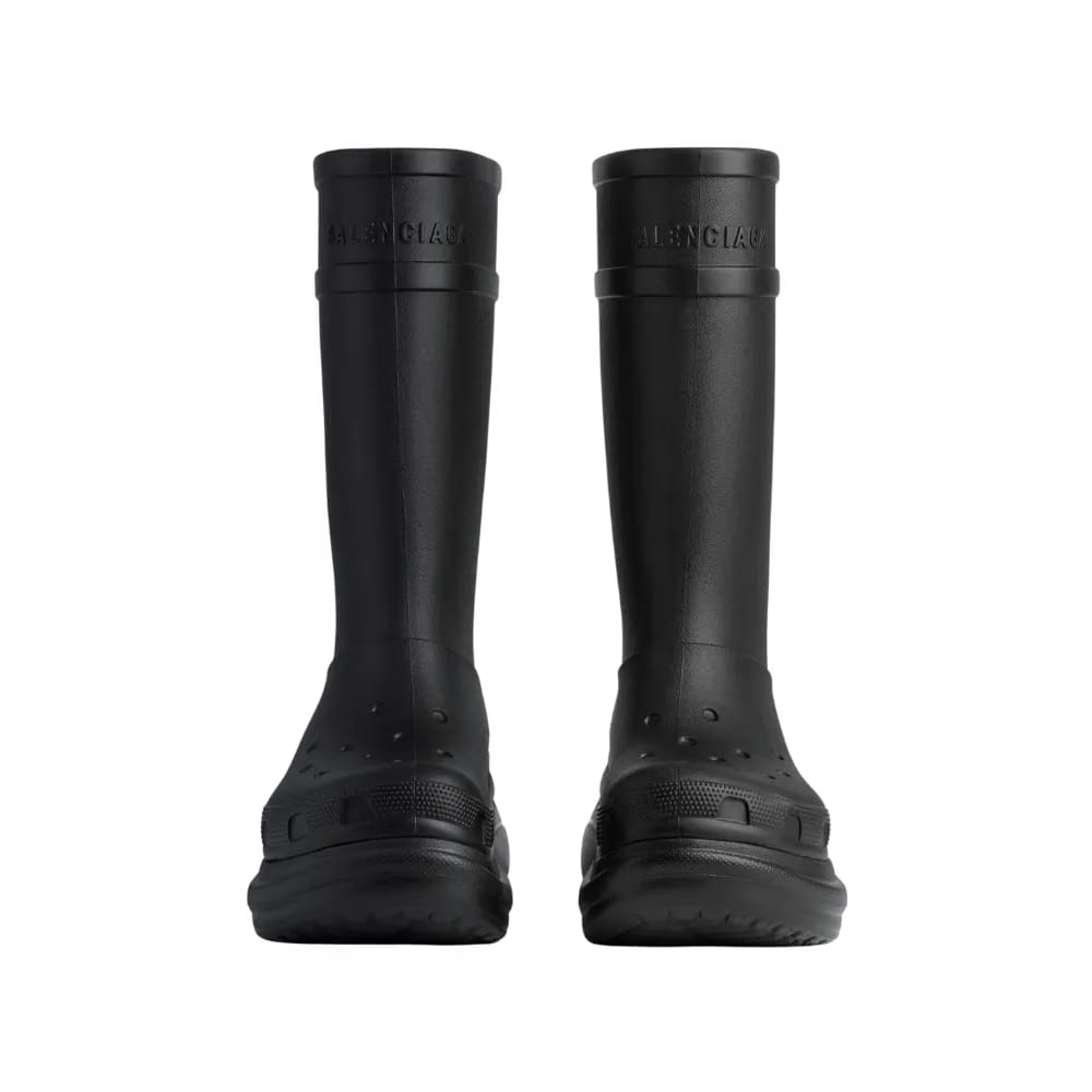 Balenciaga Crocs Boot In Black