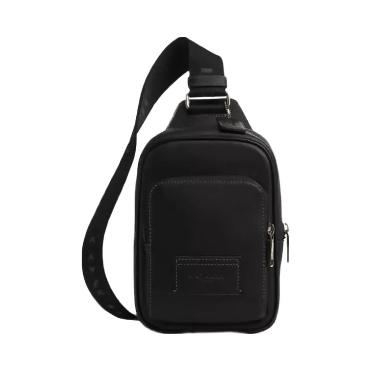 Coach Racer Sling Pack in Gunmetal Black