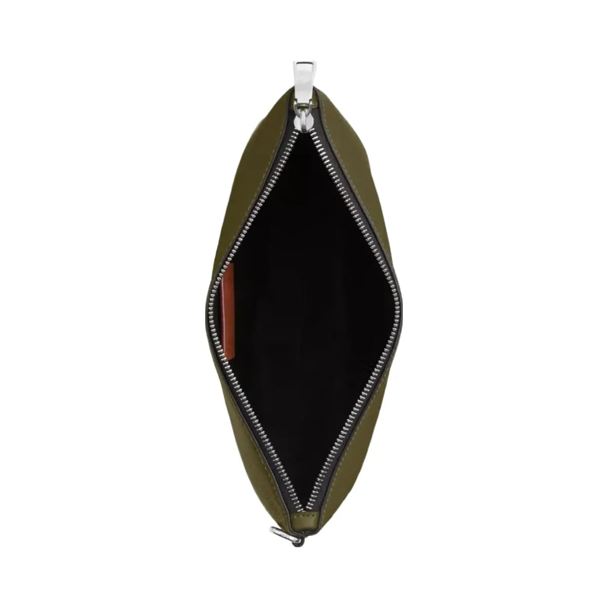 Coach Pouch in Silver Olive