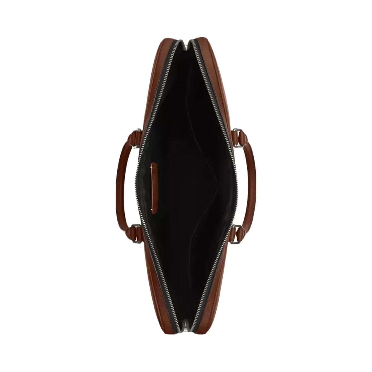 Coach Ethan Large Brief in Gunmetal Saddle