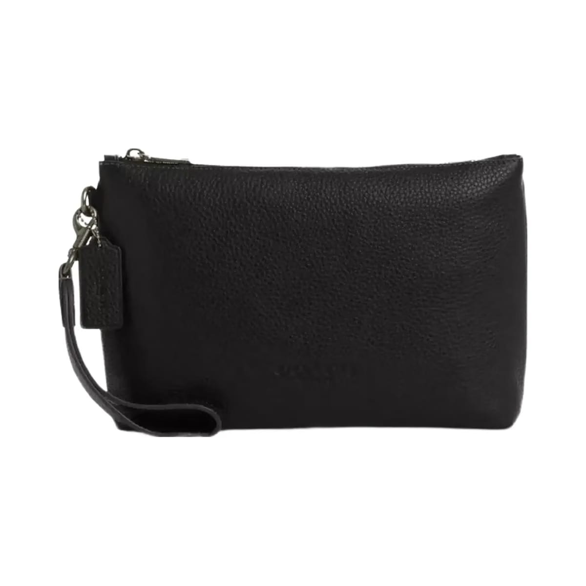 Coach Pouch in Gunmetal Black